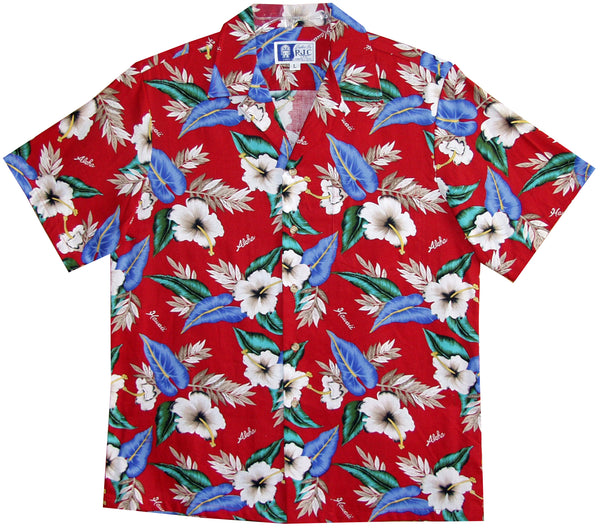 Hawaii Hibiscus Men's Hawaiian Shirt